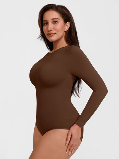 Seamless Ultra-Soft Crew Neck Bodysuit