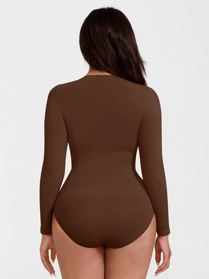 Seamless Ultra-Soft Crew Neck Bodysuit