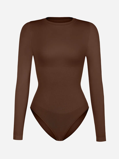 Seamless Ultra-Soft Crew Neck Bodysuit