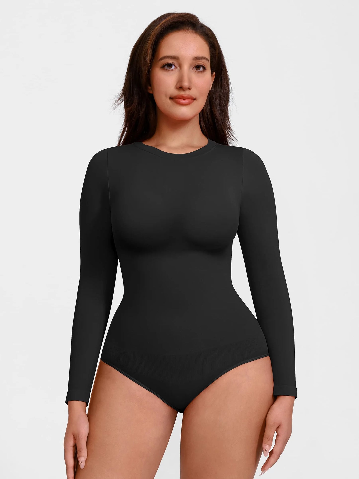 Seamless Ultra-Soft Crew Neck Bodysuit