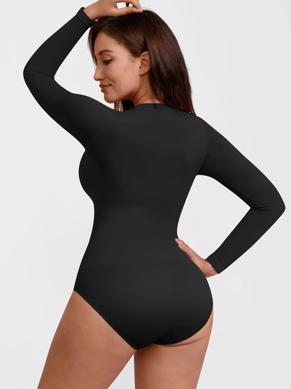 Seamless Ultra-Soft Crew Neck Bodysuit