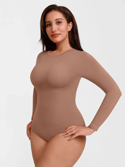 Seamless Ultra-Soft Crew Neck Bodysuit