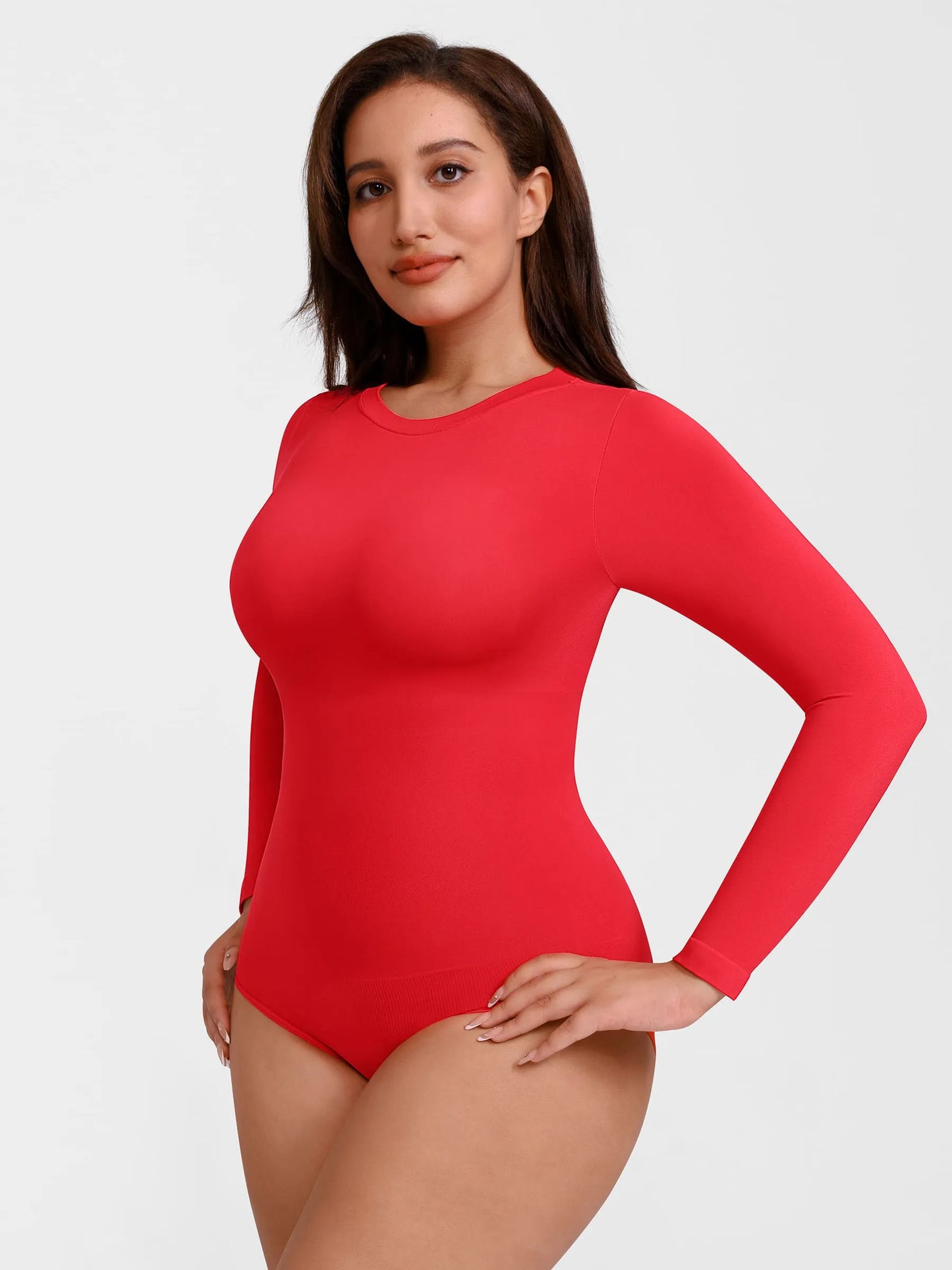 Seamless Ultra-Soft Crew Neck Bodysuit
