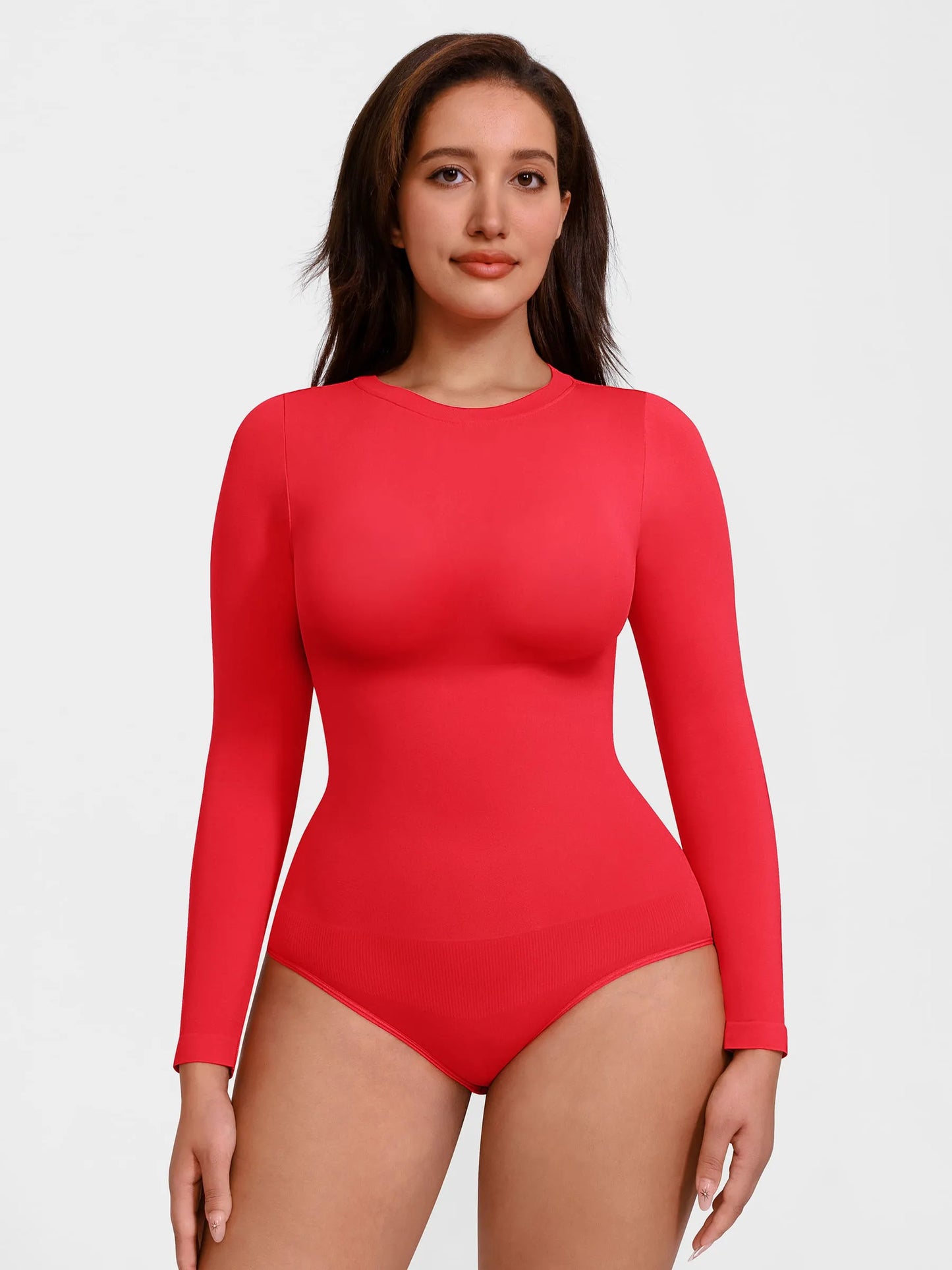 Seamless Ultra-Soft Crew Neck Bodysuit