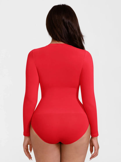 Seamless Ultra-Soft Crew Neck Bodysuit