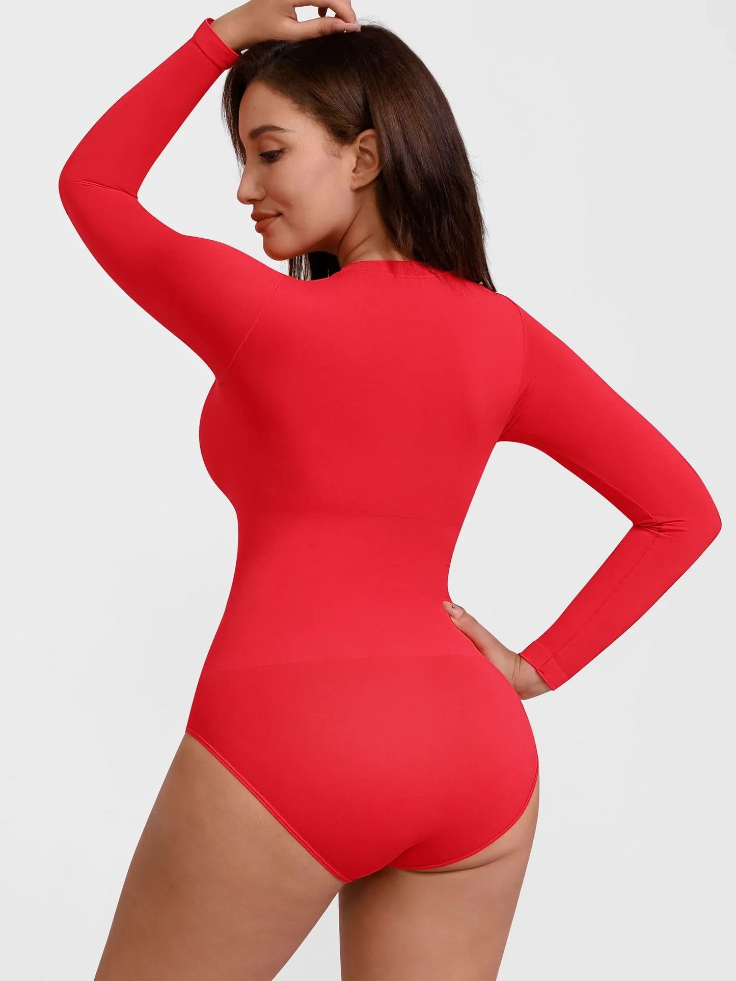 Seamless Ultra-Soft Crew Neck Bodysuit